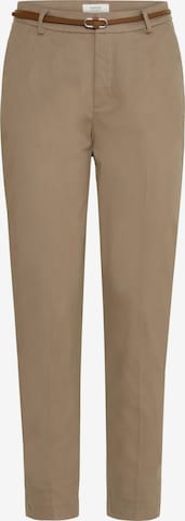Pantalon chino 'Days' b.young en marron : devant