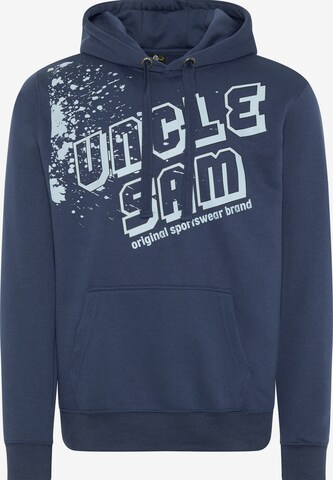 UNCLE SAM Sweatshirt in Blau: predná strana