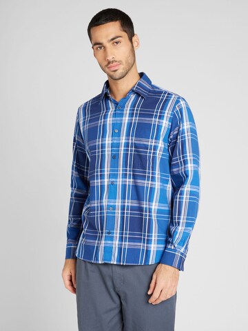 Coupe regular Chemise s.Oliver en bleu : devant