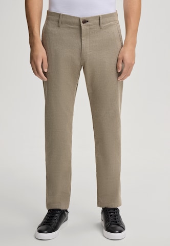 JOOP! Jeans Loose fit Trousers 'Matthew' in Brown: front