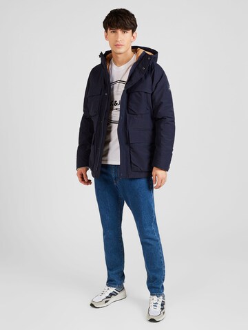 JACK & JONES Tričko 'PILOU' – bílá