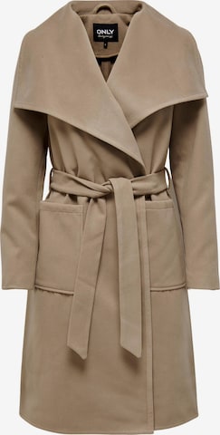 Manteau mi-saison 'New Phoebe' ONLY en beige : devant