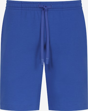 Mey Pajama Pants in Blue: front