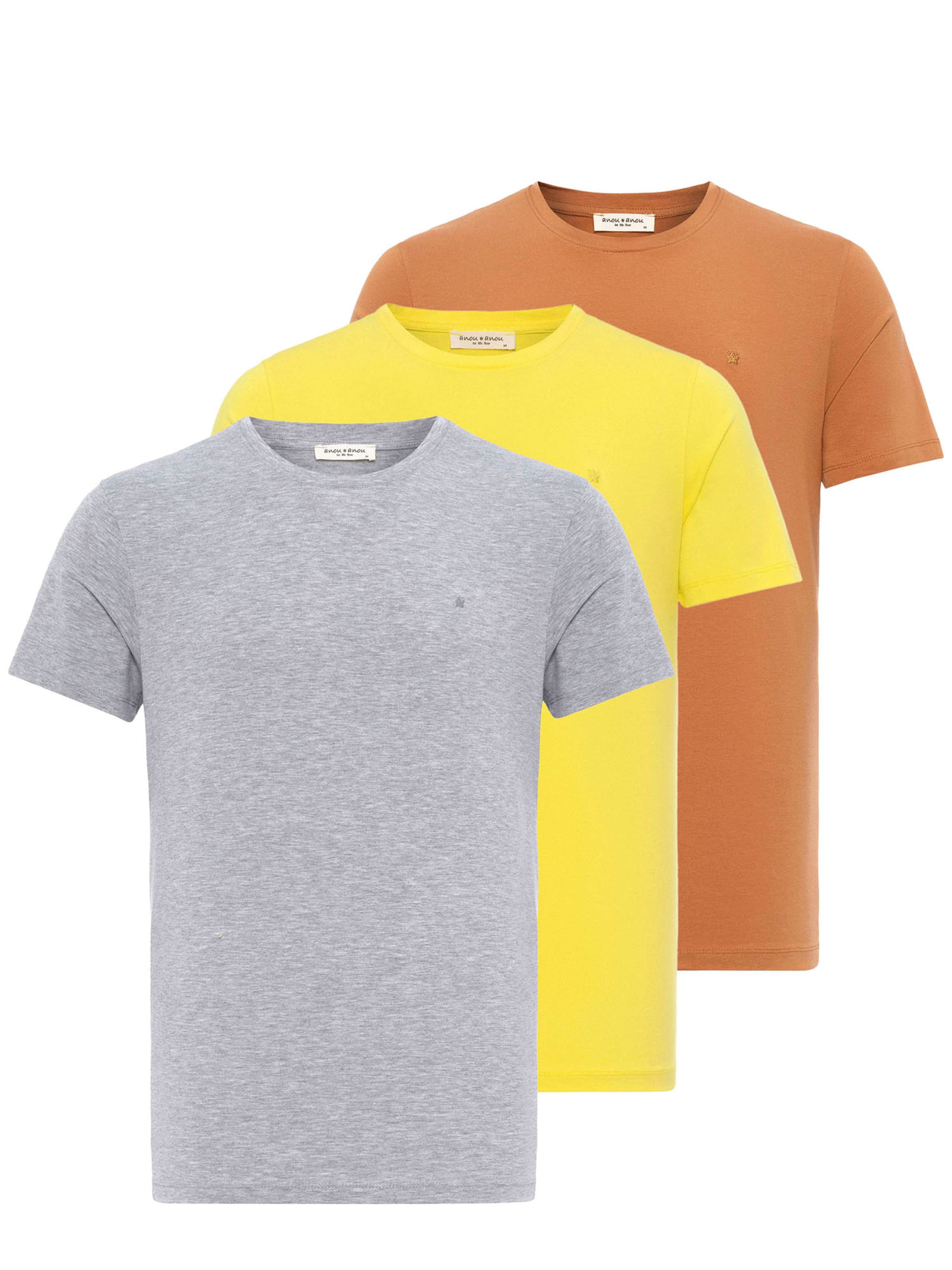 Anou Anou Μπλουζάκι σε κίτρινο: μπροστά