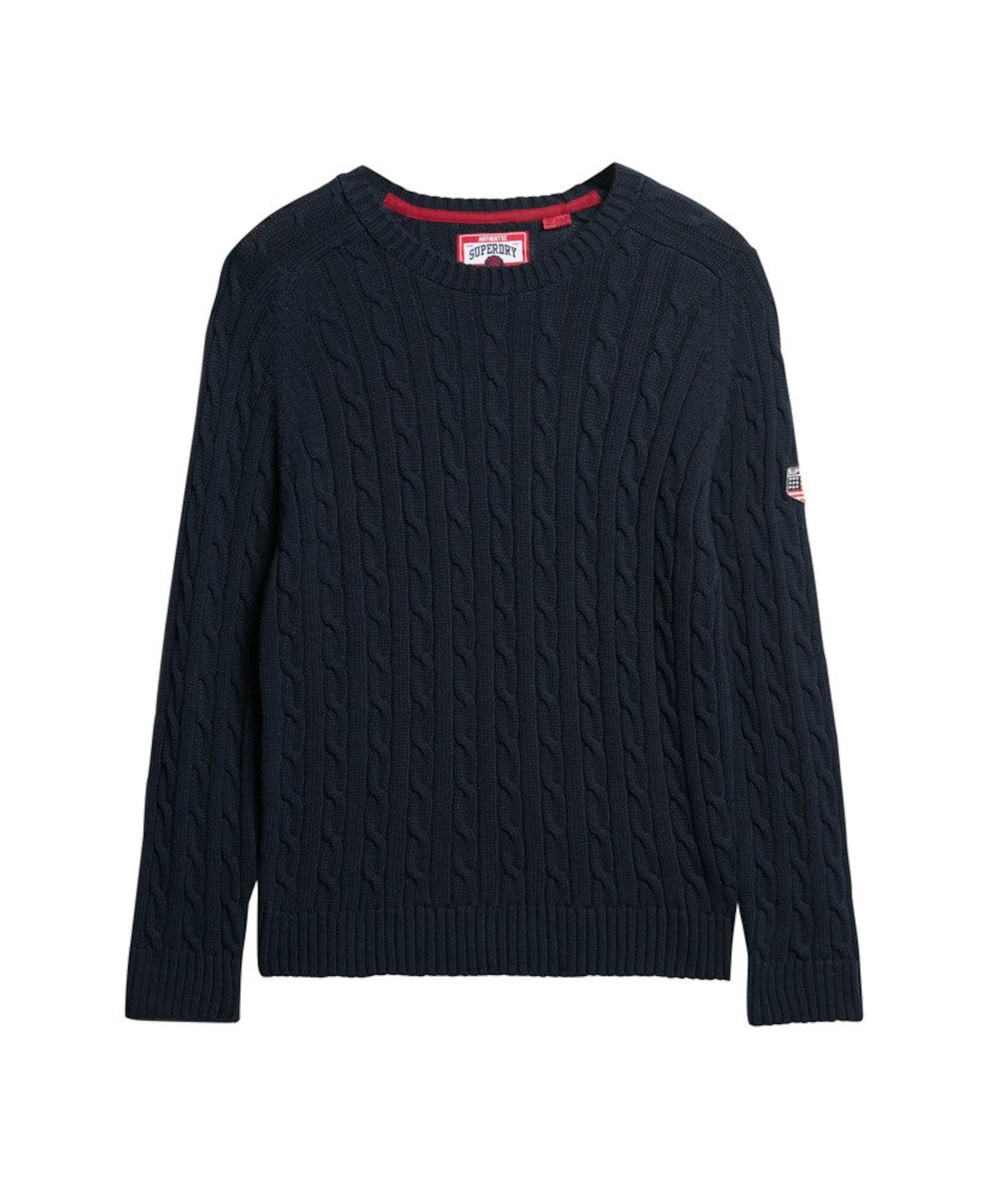 Superdry Trui in Blauw: voorkant