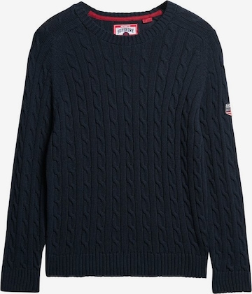Pull-over Superdry en bleu : devant
