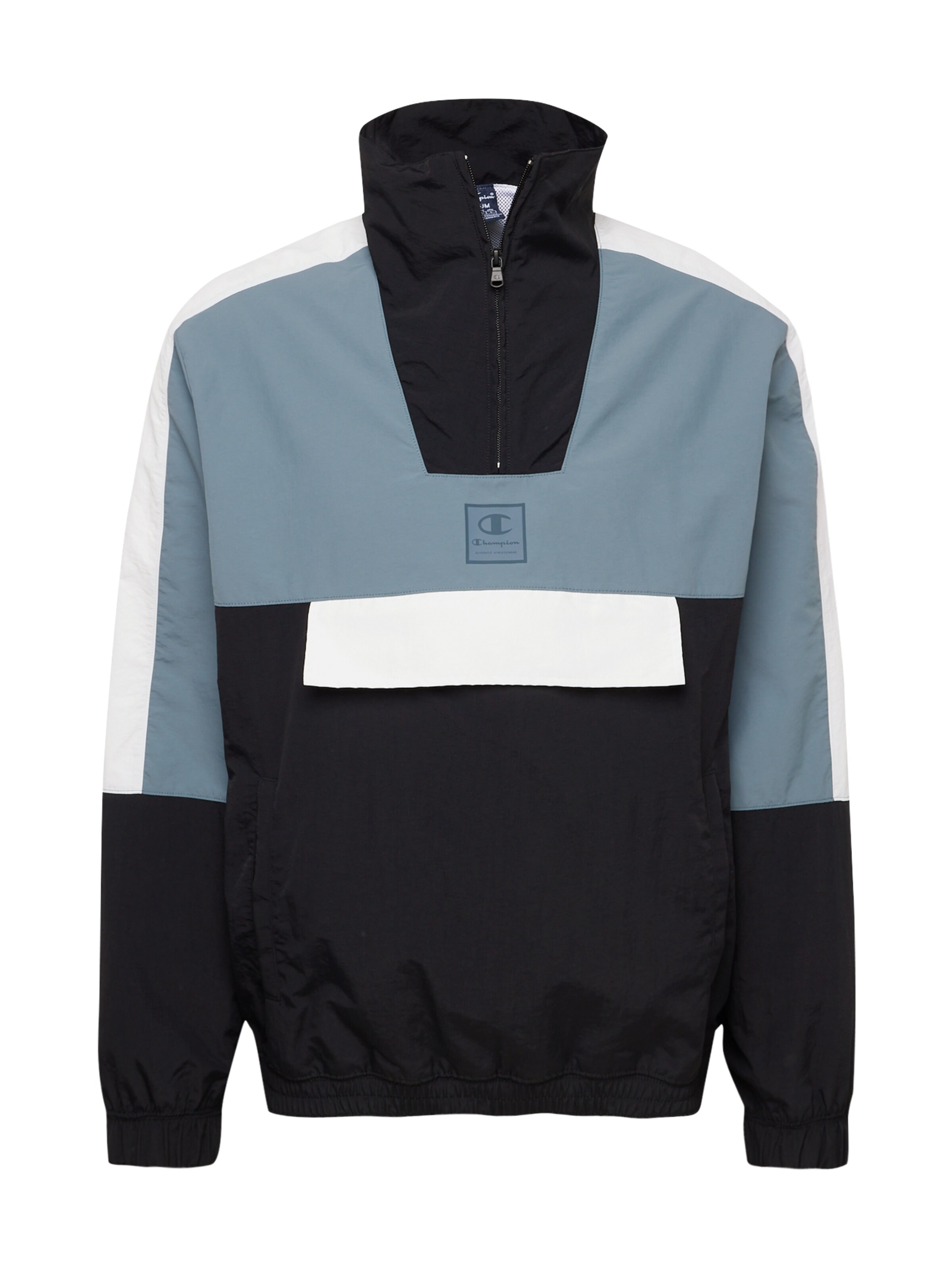 Champion Authentic Athletic Apparel Between-Season Jacket in Black: front