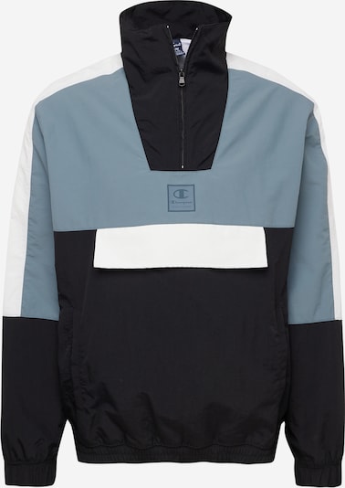 Champion Authentic Athletic Apparel Prehodna jakna | dimno-siva / črna / bela barva, Prikaz izdelka