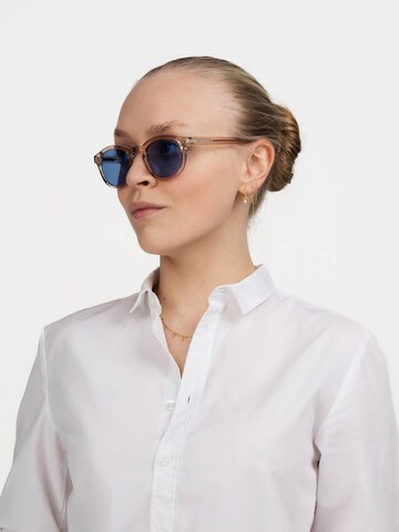 ECO Shades Sunglasses 'Lupo' in Blue: front