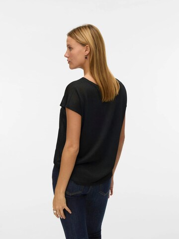 VERO MODA Shirt 'Sarah' in Zwart