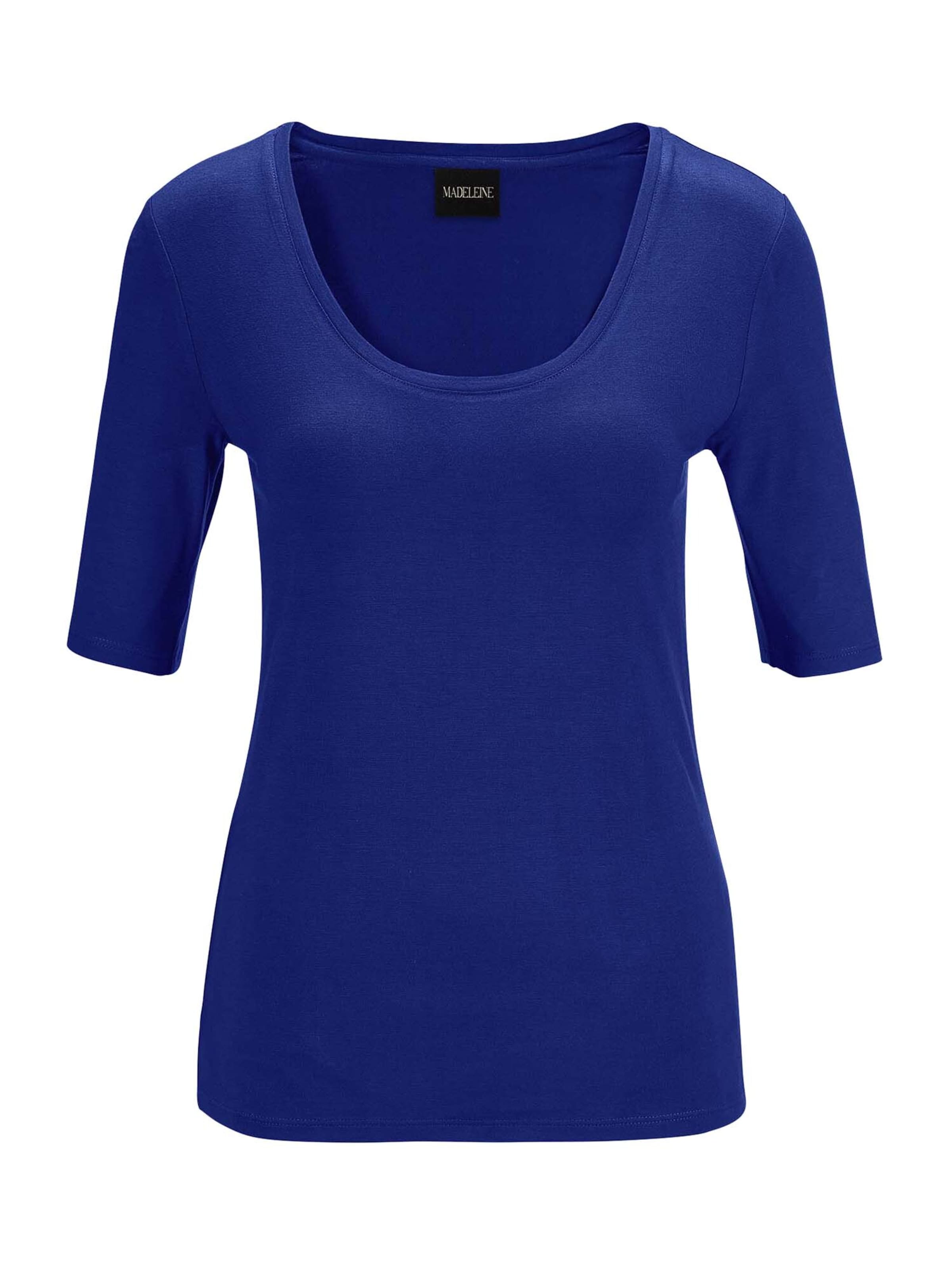 T-shirt MADELEINE en bleu : devant