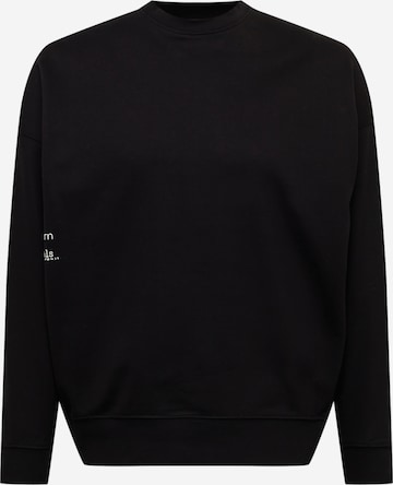 Goldgarn Sweatshirt in Schwarz: front