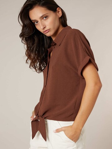 Chemisier 'DABBY' Deeluxe en marron