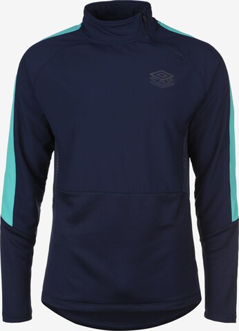 T-Shirt fonctionnel UMBRO en bleu : devant