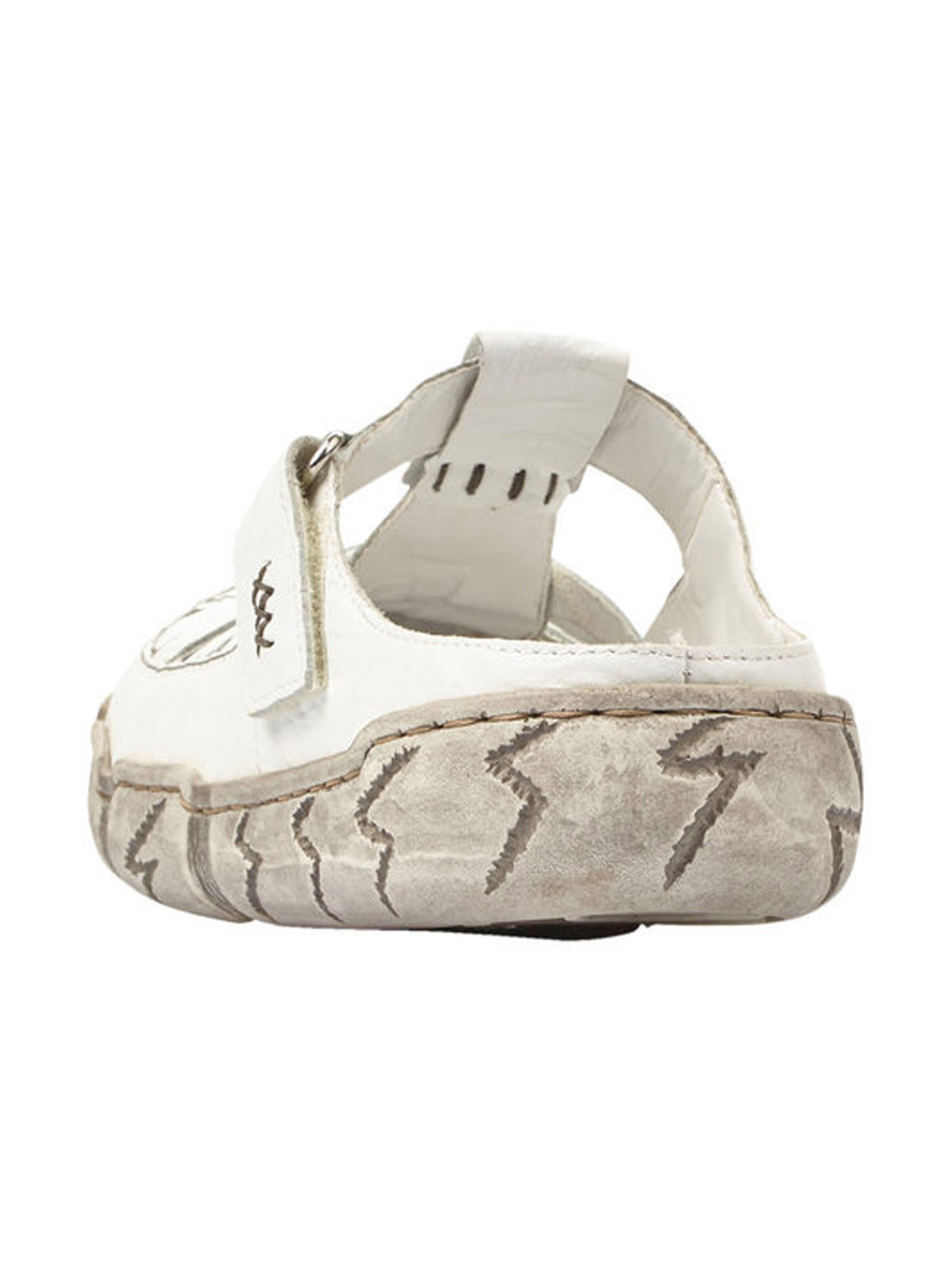 RiekerNatikače s potpeticom - bijela boja