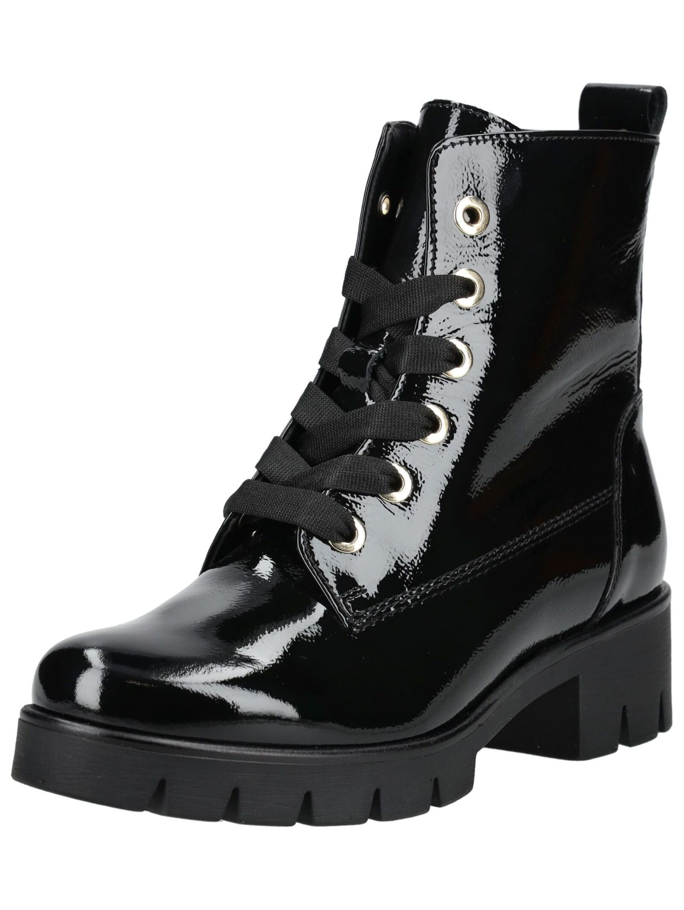 GABOR - Botim com fivela em preto: frente