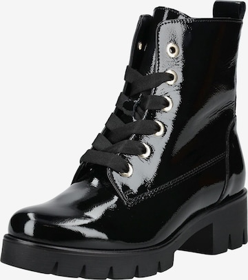 Bottines à lacets GABOR en noir : devant