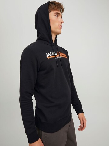 JACK & JONES Sweatshirt 'Frederik' in Schwarz