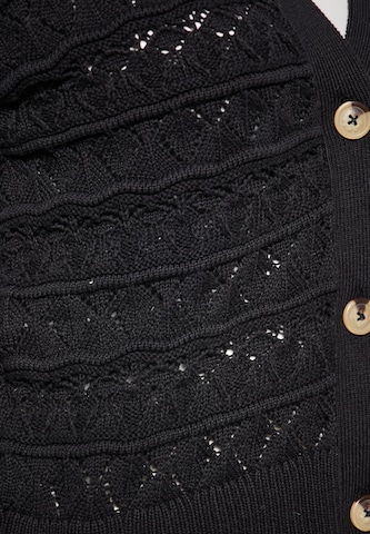 usha FESTIVAL Knit Cardigan in Black