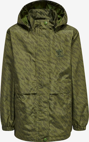 Hummel Outdoor jacket in Green: front