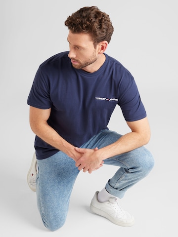 T-Shirt Tommy Jeans en bleu