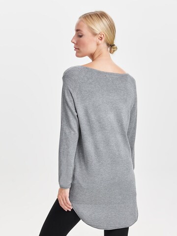 ONLY Pullover 'Mila' in Grau