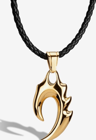 SERASAR Kette 'Flame' in Gold: Vorderseite