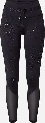 PUMA Skinny Sportbroek 'Stardust' in Zwart: voorkant