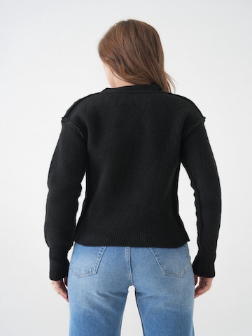 Cardigan WOMAN VISION en noir