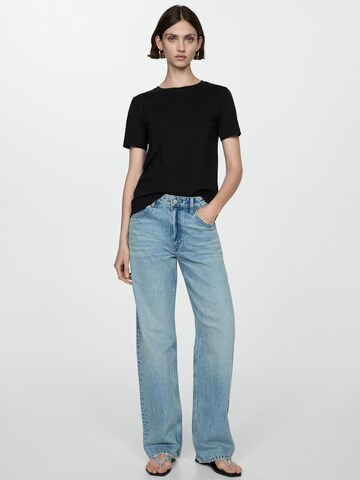 T-shirt 'CHALACA' MANGO en noir