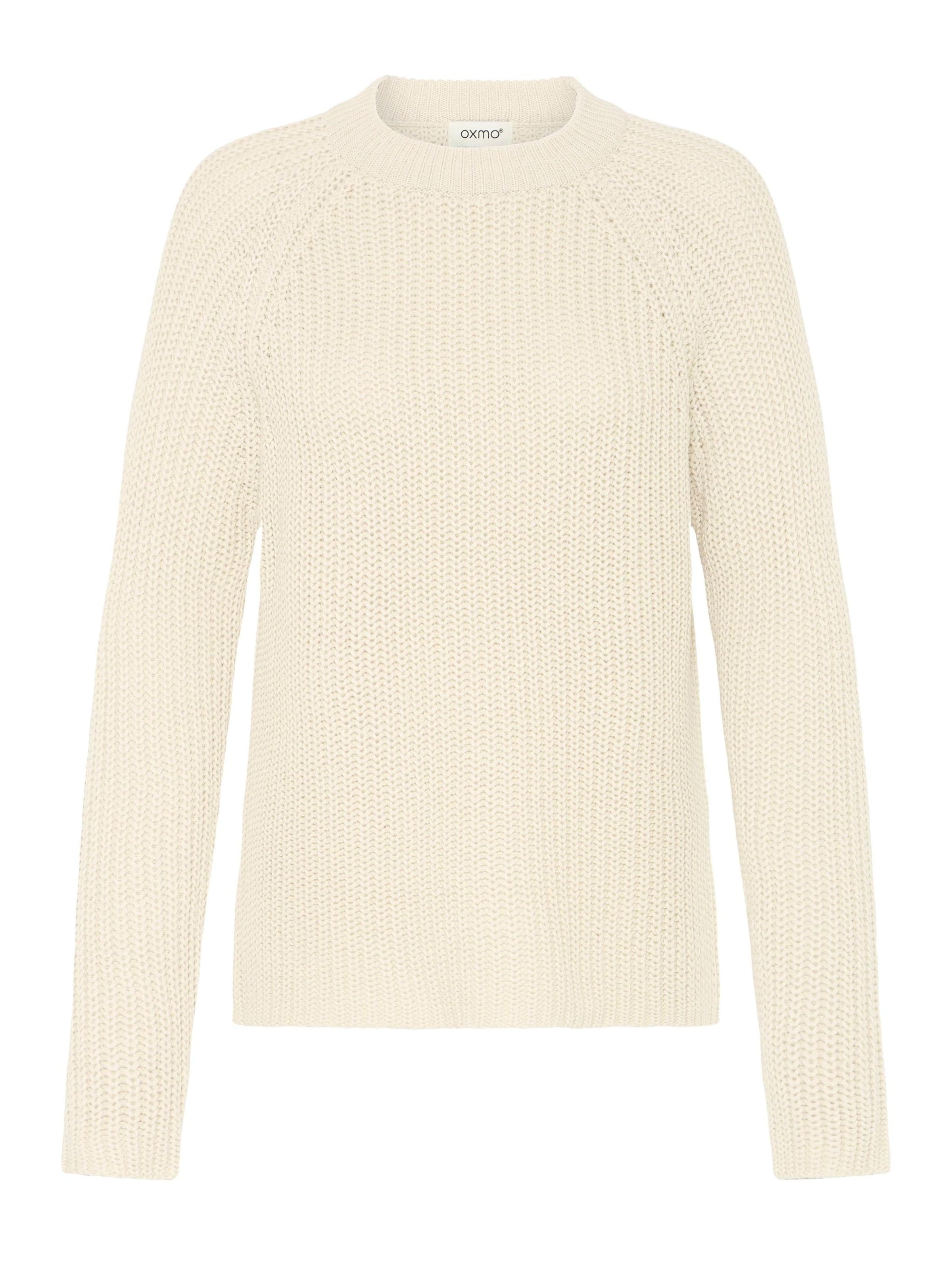 Pull-over ' OXFKANNA ' Oxmo en beige : devant