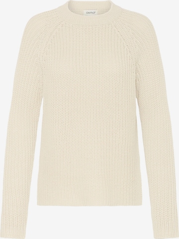Pull-over ' OXFKANNA ' Oxmo en beige : devant