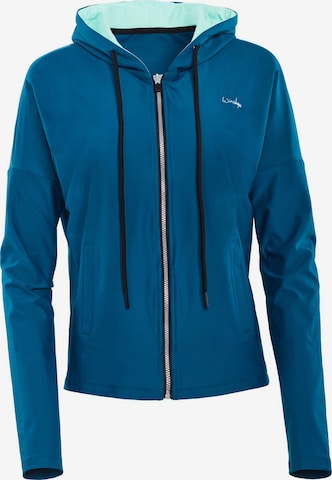 Giacca sportiva 'J008C' di Winshape in verde: frontale
