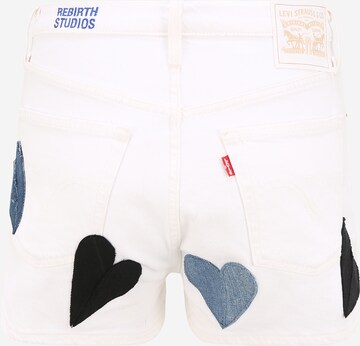 Levi's® Upcycling Regular Jeans 'Kelvyn Colt Design' in White