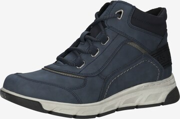 Bama Sneakers hoog in Blauw: voorkant