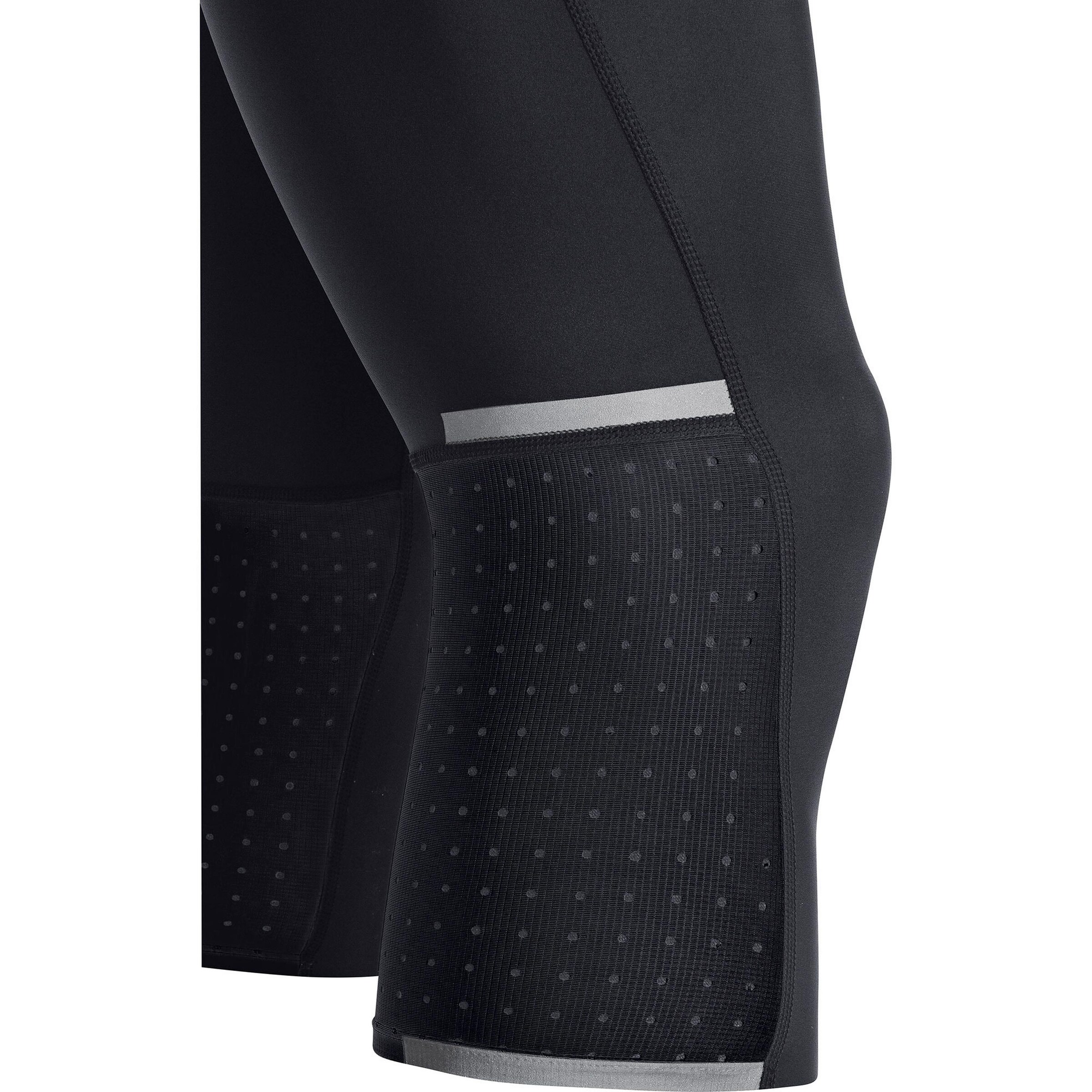 GORE WEAR Skinny Lauftights 'Impulse' in Schwarz