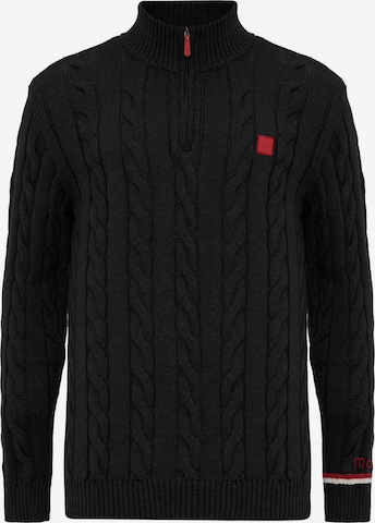 Pull-over Moxx Paris en noir : devant