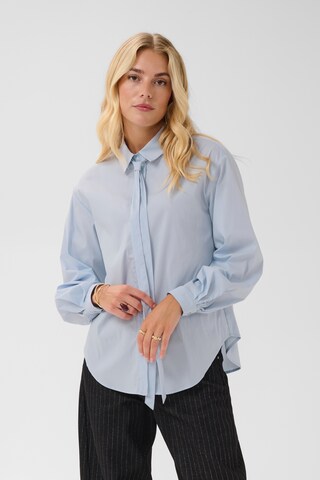 Cream - Blusa 'Saffa' em azul: frente