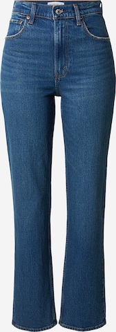 Abercrombie & FitchTapered Traperice - plava boja: prednji dio