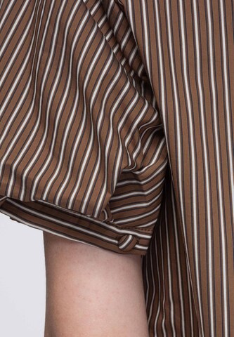 Chemisier Ombre en marron