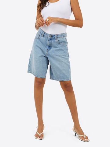 Wide Leg Jean BRAVE SOUL en bleu : devant