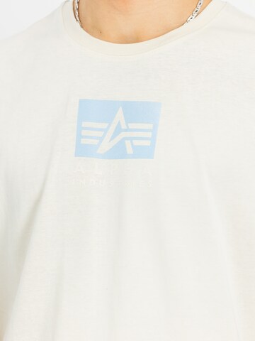balts ALPHA INDUSTRIES T-Krekls