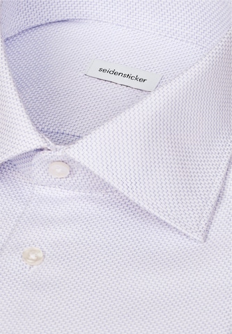 Coupe regular Chemise business SEIDENSTICKER en bleu