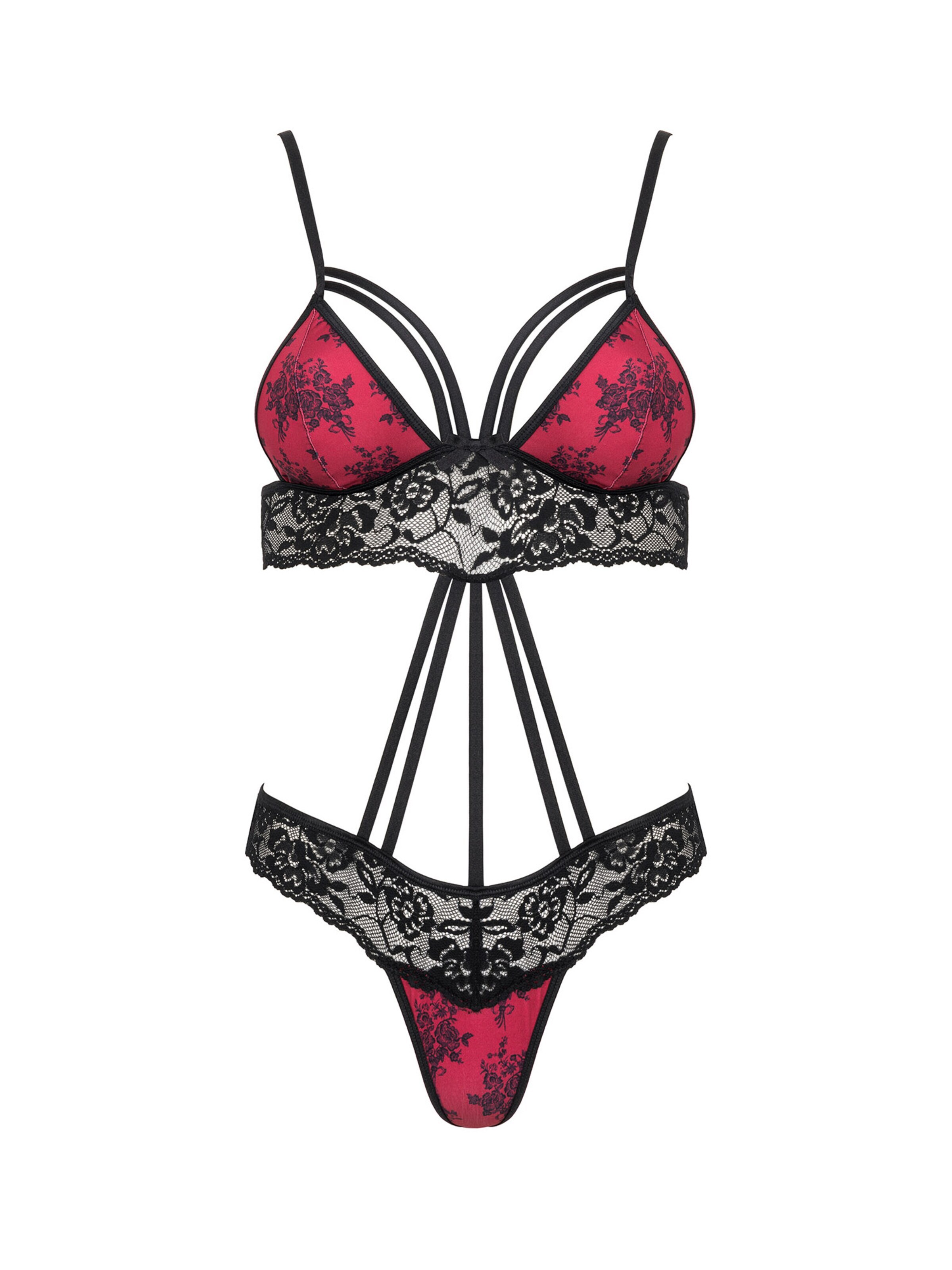 SpaLeXLine Bodysuit 'Himeri' in Red