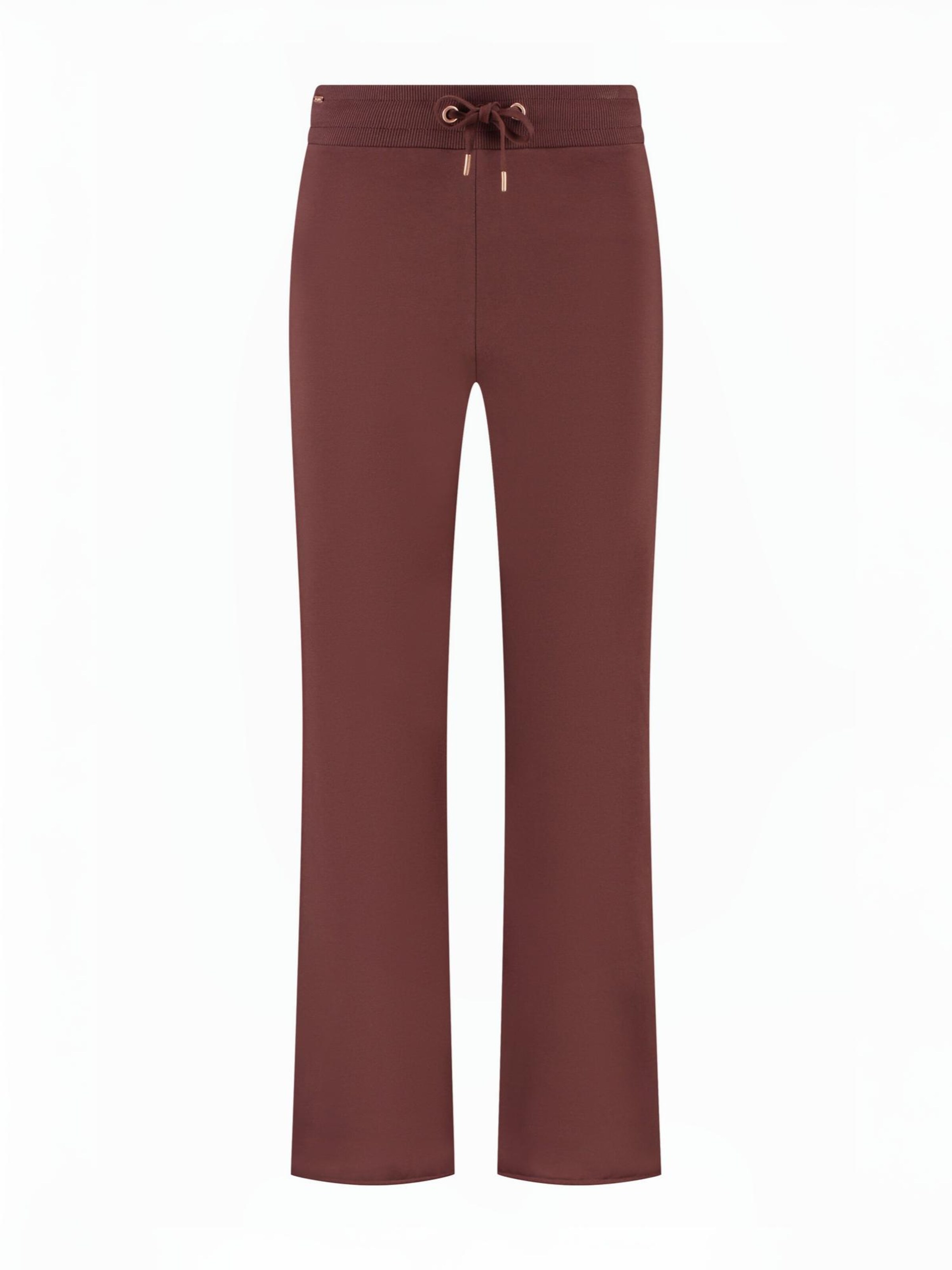 Urban Goddess Yoga & Activewear Flared Sporthose 'Elun' in Braun: Vorderseite