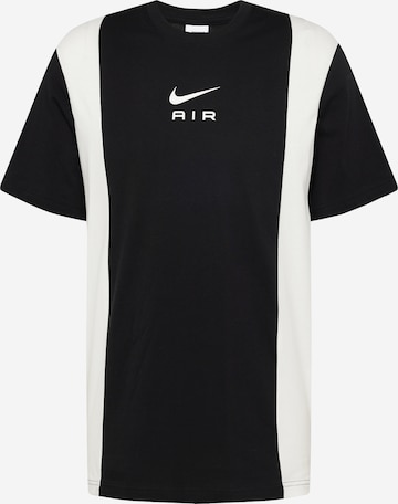 Nike Sportswear Футболка 'AIR' в Черный: спереди