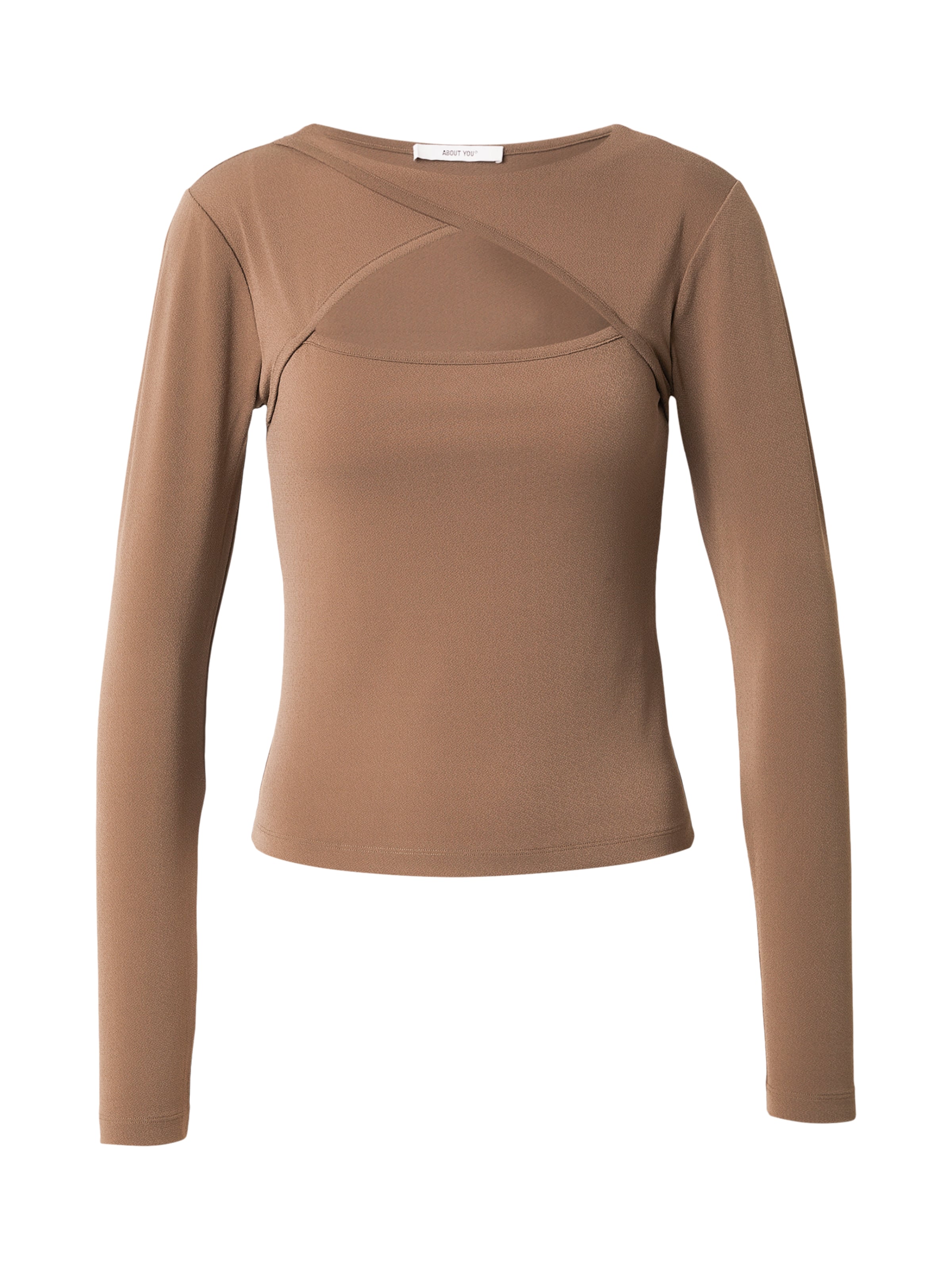 ABOUT YOU Shirt 'Loryn' in Bruin: voorkant