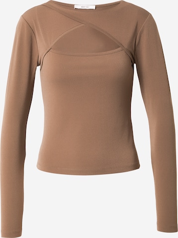 ruda ABOUT YOU Marškinėliai 'Loryn': priekis