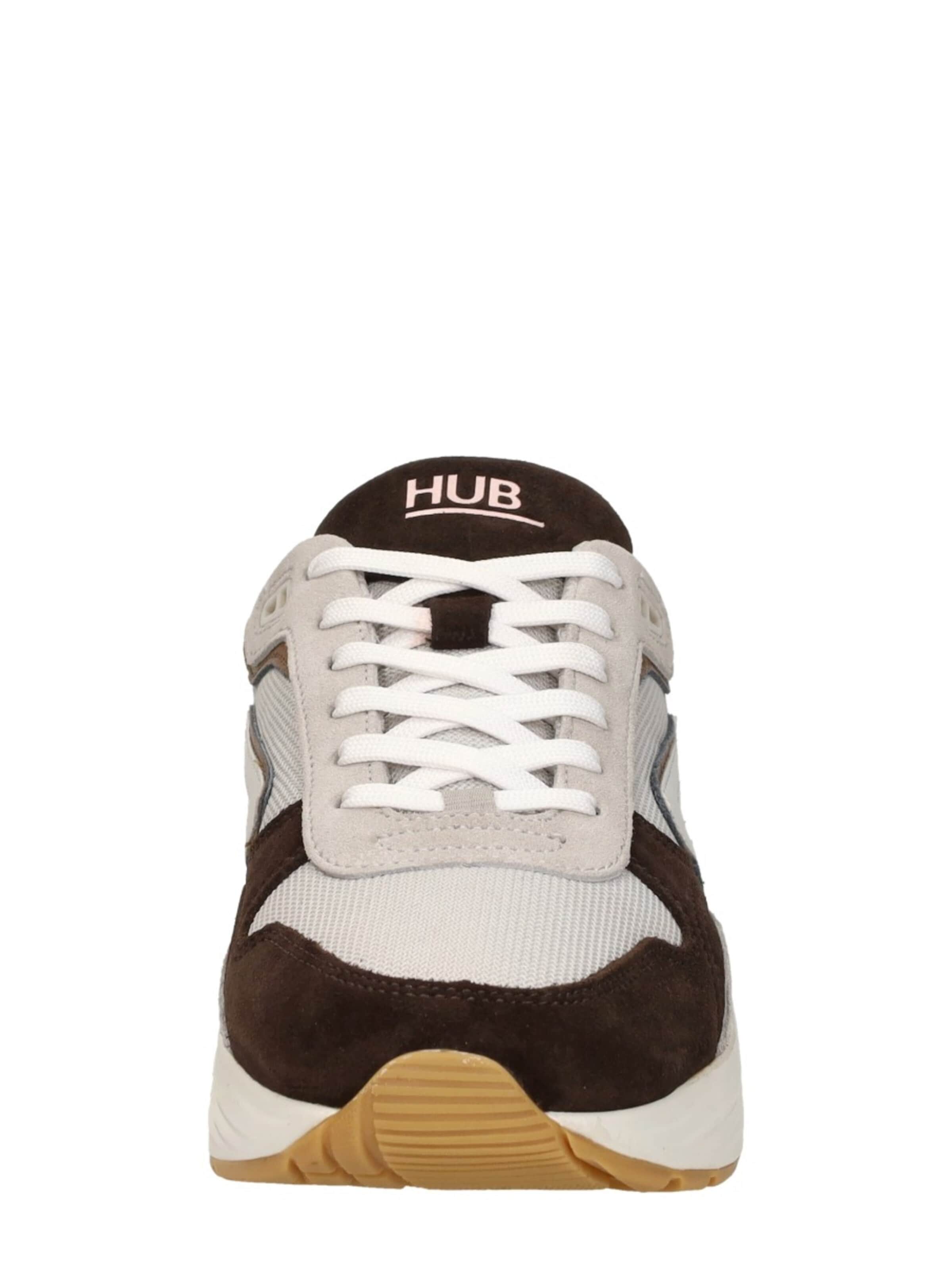 Baskets basses 'Glide' HUB en marron