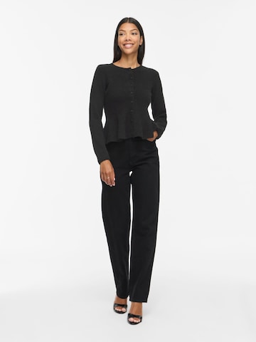 VILA Strickjacke 'VILuna' in Schwarz